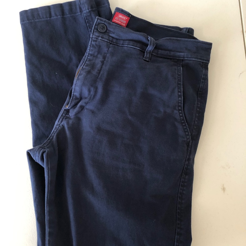Levi’s Navy Blue Chino style pants!